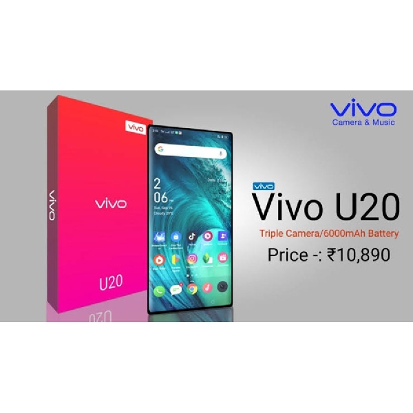 Vivo U20 akan Tiba di India, Bagaimana Spesifikasinya?