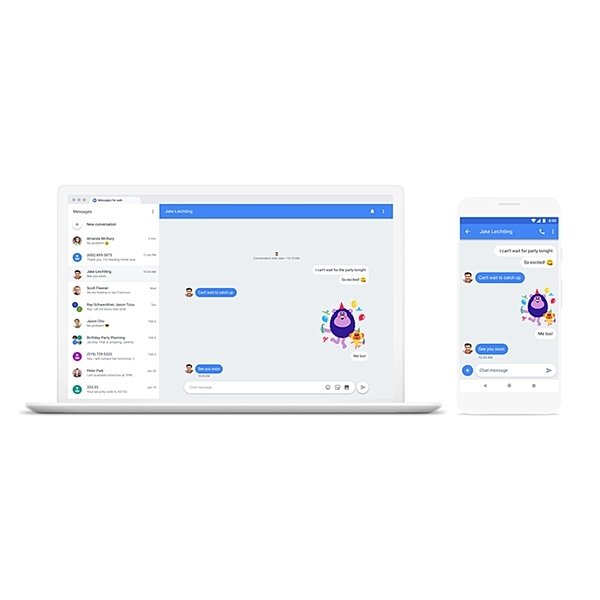 Kirim Pesan Android Messages Bisa Melalui Web