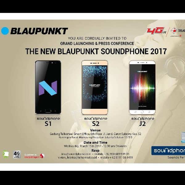 Besok, Blaupunkt Siap Rilis Tiga Smartphone Premium Di Indonesia