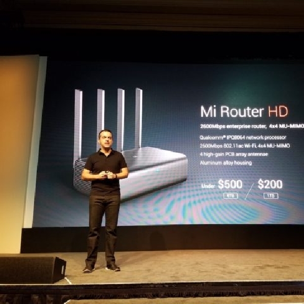 Xiaomi Mi Router HD, Dukung Koneksi Data 2600Mbps dan Sinkronisasi Akun Dropbox
