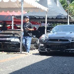 Barisan Mobil Eye catch di Blackauto Battle 2025 Surabaya
