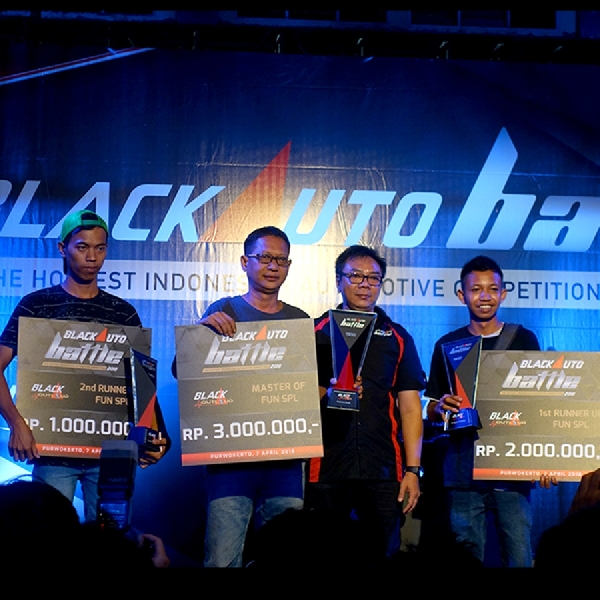 Wisnu Omega, Raih Doubel Winner  di Kelas SQL dan SPL BlackAuto Battle Purwokerto