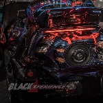 Honda Civic Estilo Gahar Bersolek Ekstrem, Raih 2nd Runner Up Contest Car Blackauto Battle Surabaya