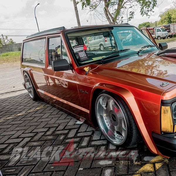 Slammed Kandas! Jeep Cherookee Curi Perhatian Di BlackAuto Battle 2022 Solo