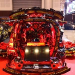 Honda Freed Bergaya Transformers Mejeng di BlackAuto Battle 2018 Surabaya