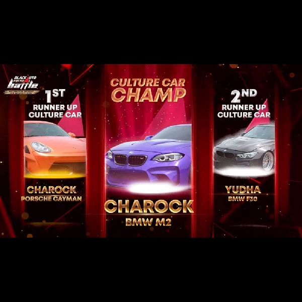 Culture Car Champion BlackAuto Virtual Battle 2021 West Region