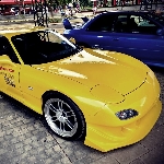 Brap...brap..braapp! Mazda RX7 FD JDM Pengepul Mobil Hebohkan BlackAuto Final Battle 2022