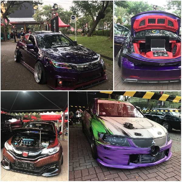 Mobil Keren di Blackauto Modify Culture dan Contest Ada Honda Accord Mesin Type R dan EVO VII Cosworth