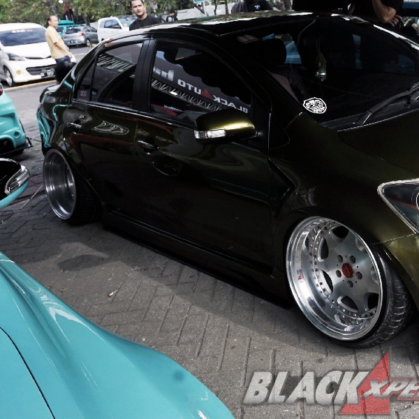 Toyota Vios Bagged, Kandas Curi Perhatian di Blackauto Battle 2023 Surabaya