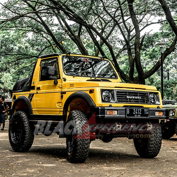 Modifikasi Jimny Sierra, Style Offroad nan Eye Catching