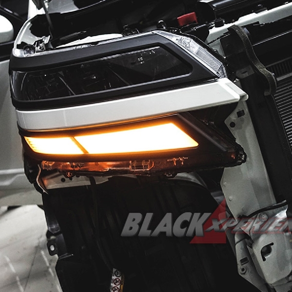 Upgrade Lampu Veloz 2019-Pakai DRL dan Running Sign Light