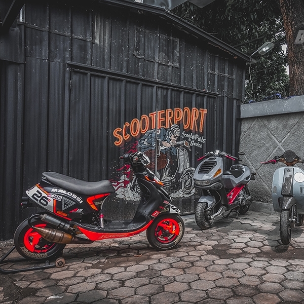 Pengalaman Bangun Skuter Kencang, Scooterport Fokus Repaint dan Restorasi 