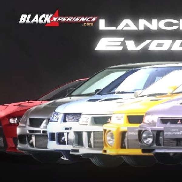 10 Generasi Mitsubishi Lancer Evolution Sang Legend JDM, yang Mana Favoritmu?