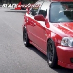 Modifikasi Honda Civic Ferio Street Racing, Pamer Tampang Plus Mesin Agresif