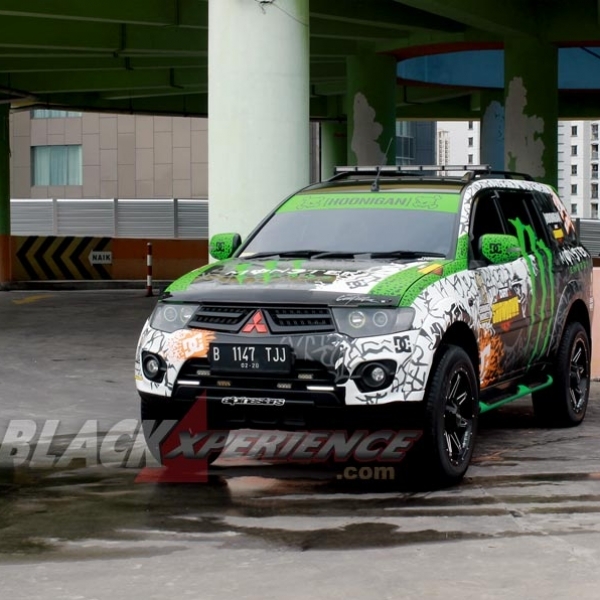 Modifikasi Mitsubishi Pajero Sport Ken Block Groupie