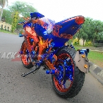 Reinkarnasi Kawasaki Ninja RR Mono Milik Maria