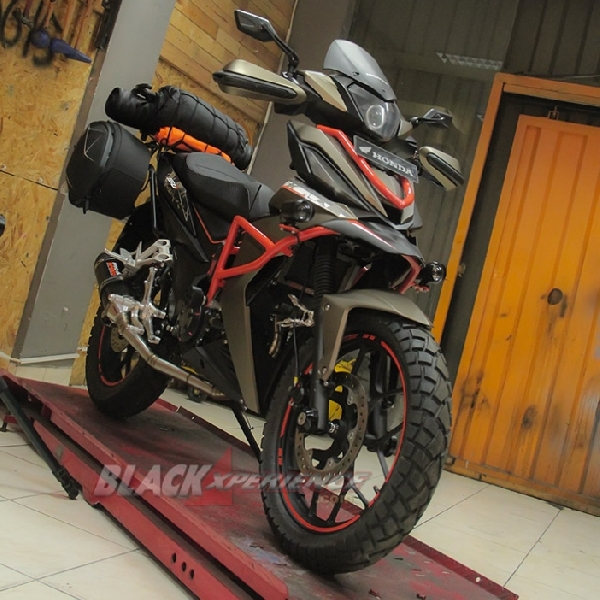 Modifikasi Honda All New Supra GTR150 Enduro Small Bike