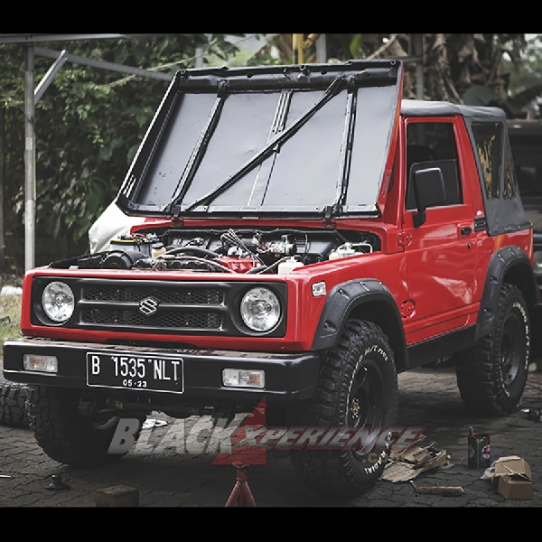 Kiat Modifikasi Mobil Jimny-Katana untuk Fun Offroad  