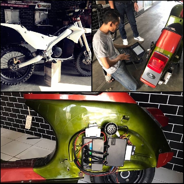 Petrikbike, Workshop Anak Muda Servis hingga Konversi Motor Listrik