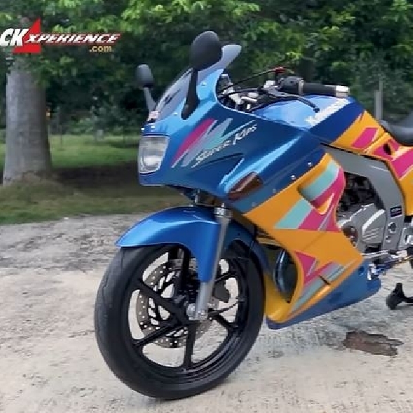 Modifikasi Kawasaki Serpico HiKIPS, Kesan Racing Jepang Makin Kental