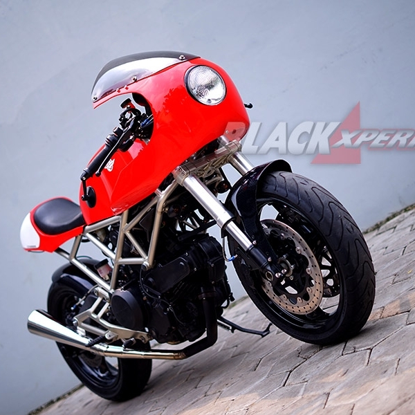Modifikasi Ducati Monster 620: The Monster Vintage Racer