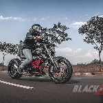 Modifikasi Honda Tiger Tilam Kental Aliran European Street Fighter