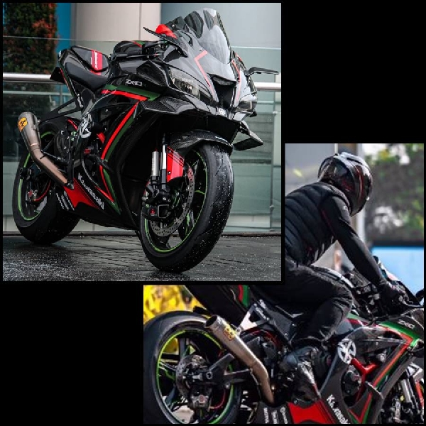 Kawasaki ZX-10R Full Carbon, Superbike Nekad Buat Touring