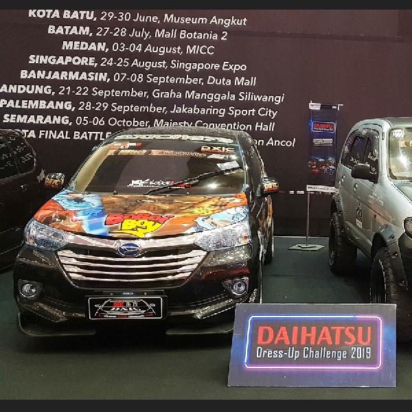 Daihatsu Dress Up Challenge Sukses Digelar Di Jakarta