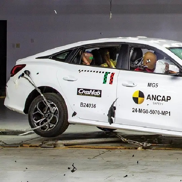 MG 5 Uji Tabrak Lagi Di ANCAP Australia, Dapat Kenaikan Rating!