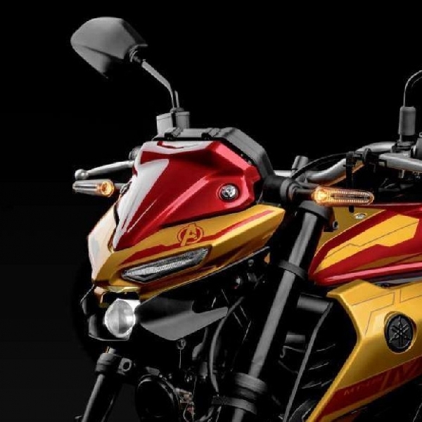 Tampil Beda, Yamaha Brazil Rilis MT-03 Edisi Iron Man