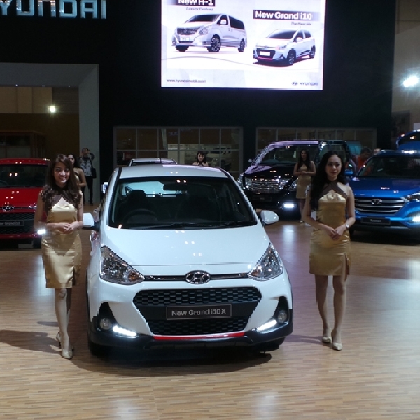 GIIAS 2017: Hyundai H-1 dan Hyundai Grand i10 Facelift Resmi Dikenalkan