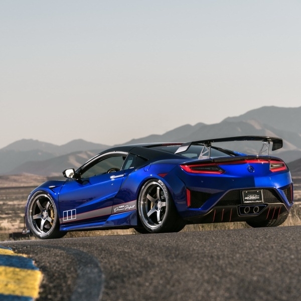 Acura NSX Dream Project, Tampil Moncer Berkat Sentuhan Aerodinamika dan Tenaga