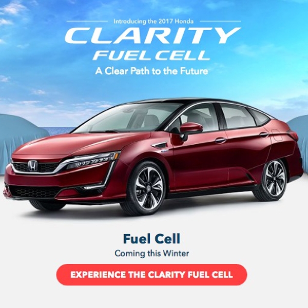 Honda Clarity Fuel Cell Klaim Jarak Tempuh Terjauh