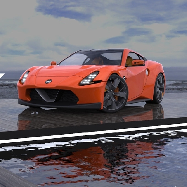 Begini Desain All New Nissan 400Z ala Seniman Digital Adan Lopez