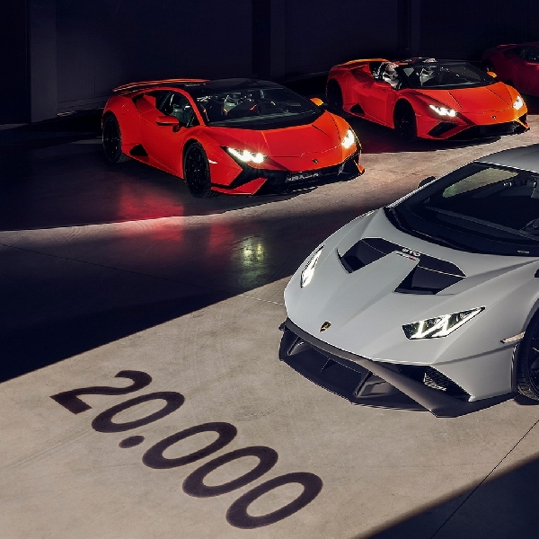 Dalam Waktu 8 Tahun, Lamborghini Telah Menjual 20.000 Unit Huracán
