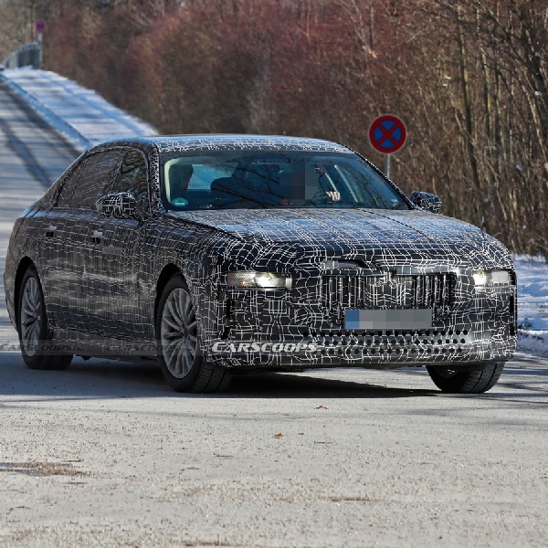 BMW Tertangkap Kamera Menguji 7-Series