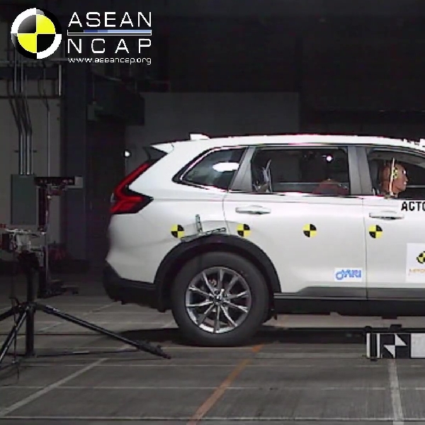 Honda CR-V Terbaru Raih Rating Bintang 5 ASEAN NCAP