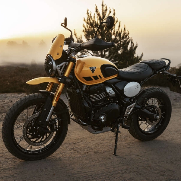 Triumph Scrambler 400 XC 2025 Meluncur Secara Global