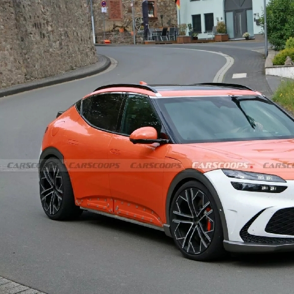 Semakin Nyata, Genesis GV60 Magna Sedang Uji Jalan, Ini Tampilannya