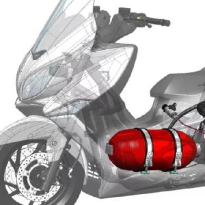 Toyota Patenkan Skutik Hidrogen Berbasis Suzuki Burgman, Seperti Apa?