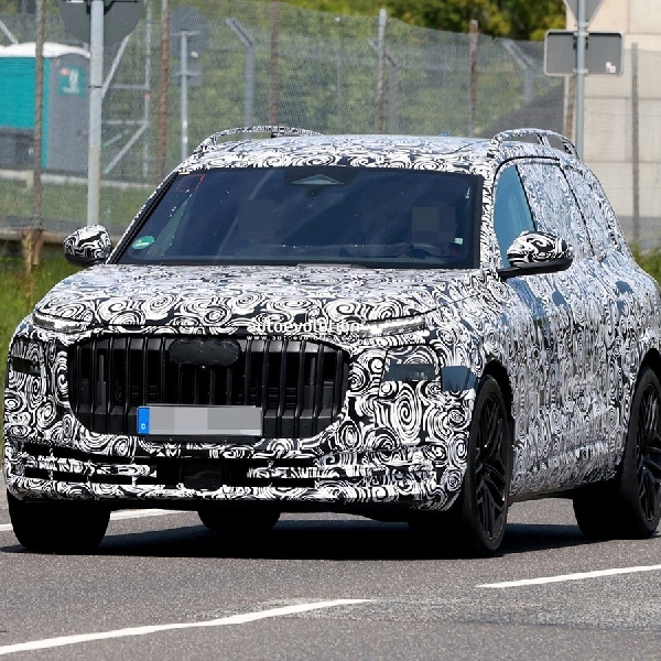 Audi Q9 2027 Terlihat Sedang Diuji Coba, Jadi Pesaing Mercedes GLS dan BMW X7