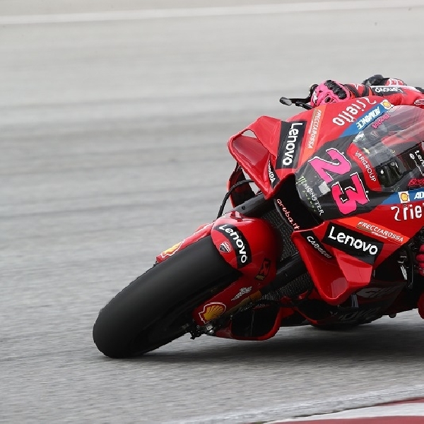 MotoGP: Siap Tampil Lagi Pasca Cedera, Enea Bastianini Latihan Dengan Ducati Panigale