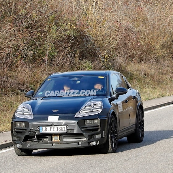 Prototipe Porsche Macan EV Tertangkap Lakukan Uji Coba