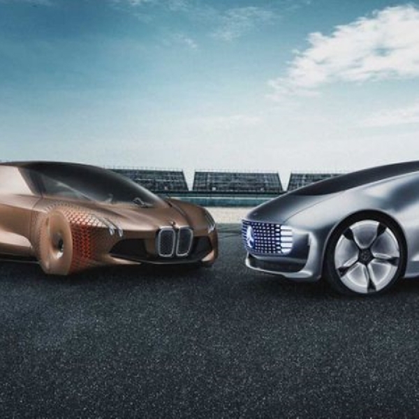 BMW dan Mercy Kerjasama Bikin Mobil Otonom