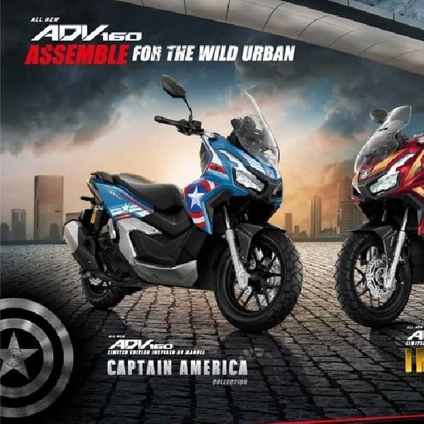 Honda ADV 160 Ada Edisi Spesial Marvel, Dijual Terbatas