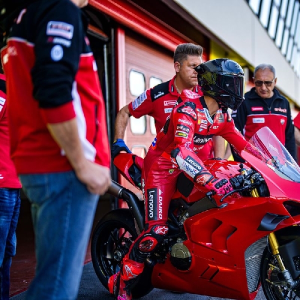 MotoGP: Siap Comeback Di GP Italia, Enea Bastianini Lakoni Tes Dengan Ducati Panigale V4S