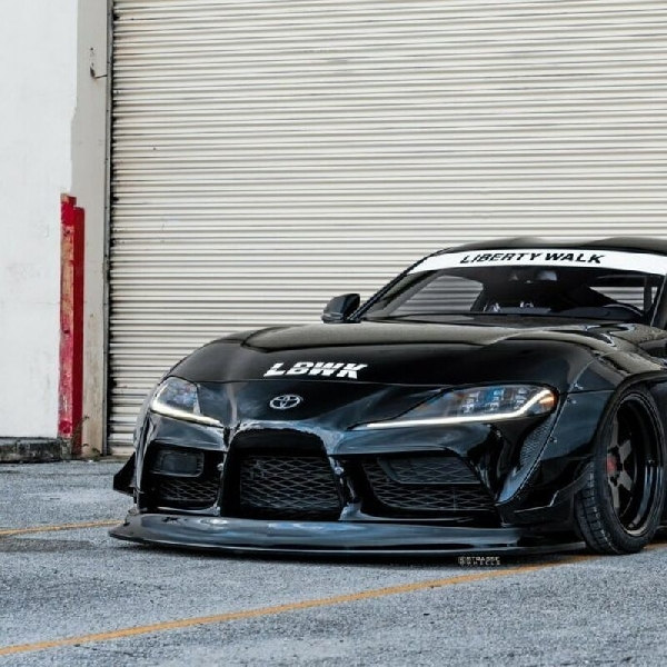 Modifikasi Toyota Supra Dari Liberty Walk, Jadi Makin Agresif