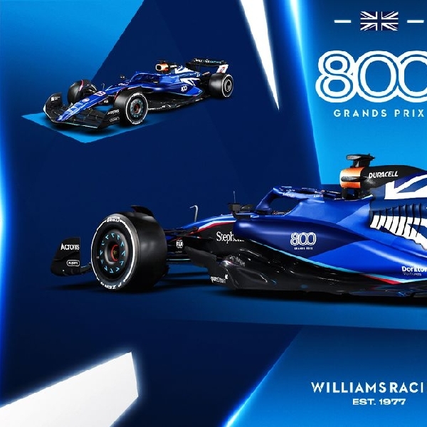 F1: Williams Hadirkan Livery Spesial Balapan Ke 800