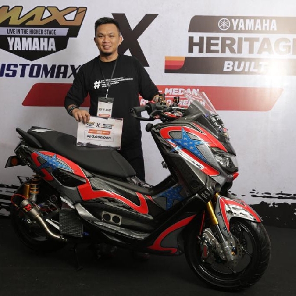 Antusiasme Maksimal Modifikator, Inilah Finalis Customaxi x Yamaha Heritage Built Kota Medan 