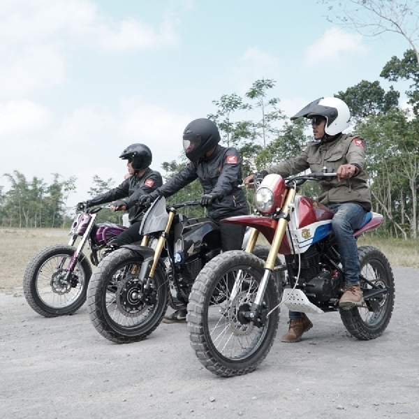 Honda CRF150L Karya Modifikator akan Keliling Yogyakarta